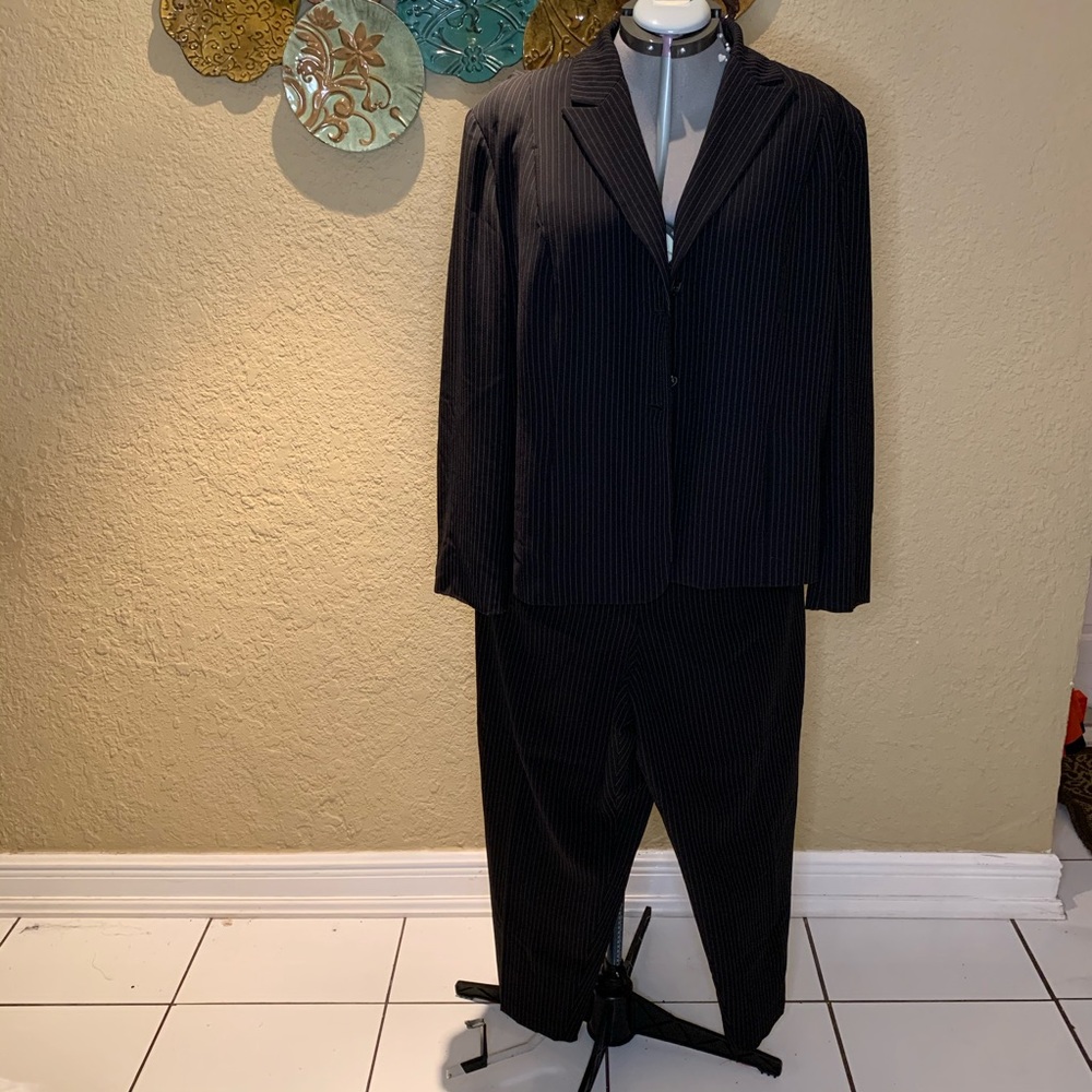 Jones New York Women Plus Size Pants Suit Set